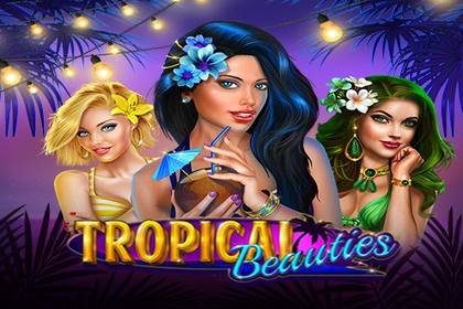 Tropical Beauties Online Slot Logo