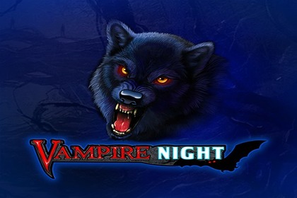 Vampire Night Online Slot Logo