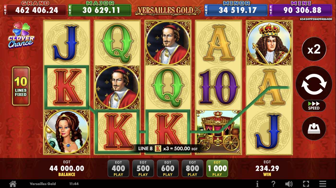 Versailles Gold: image of winning