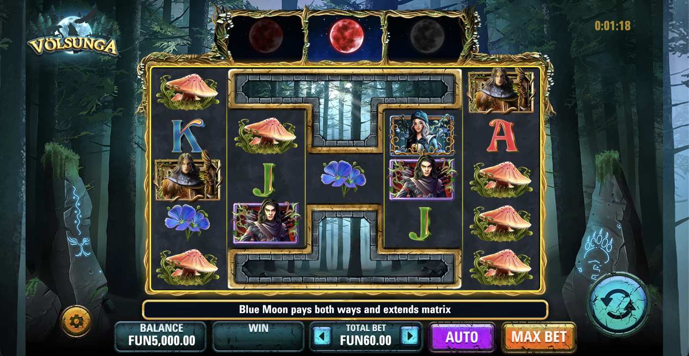Volsunga: image of main menu