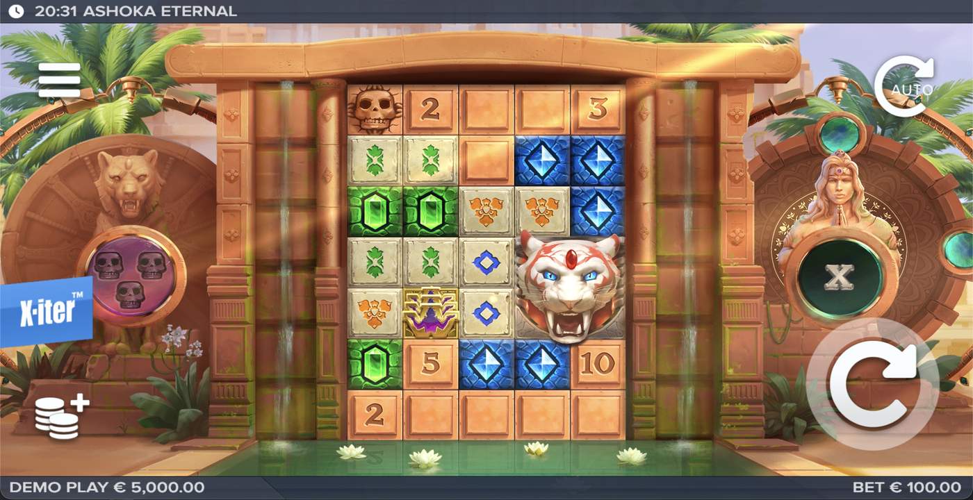 Ashoka Eternal: image of main menu