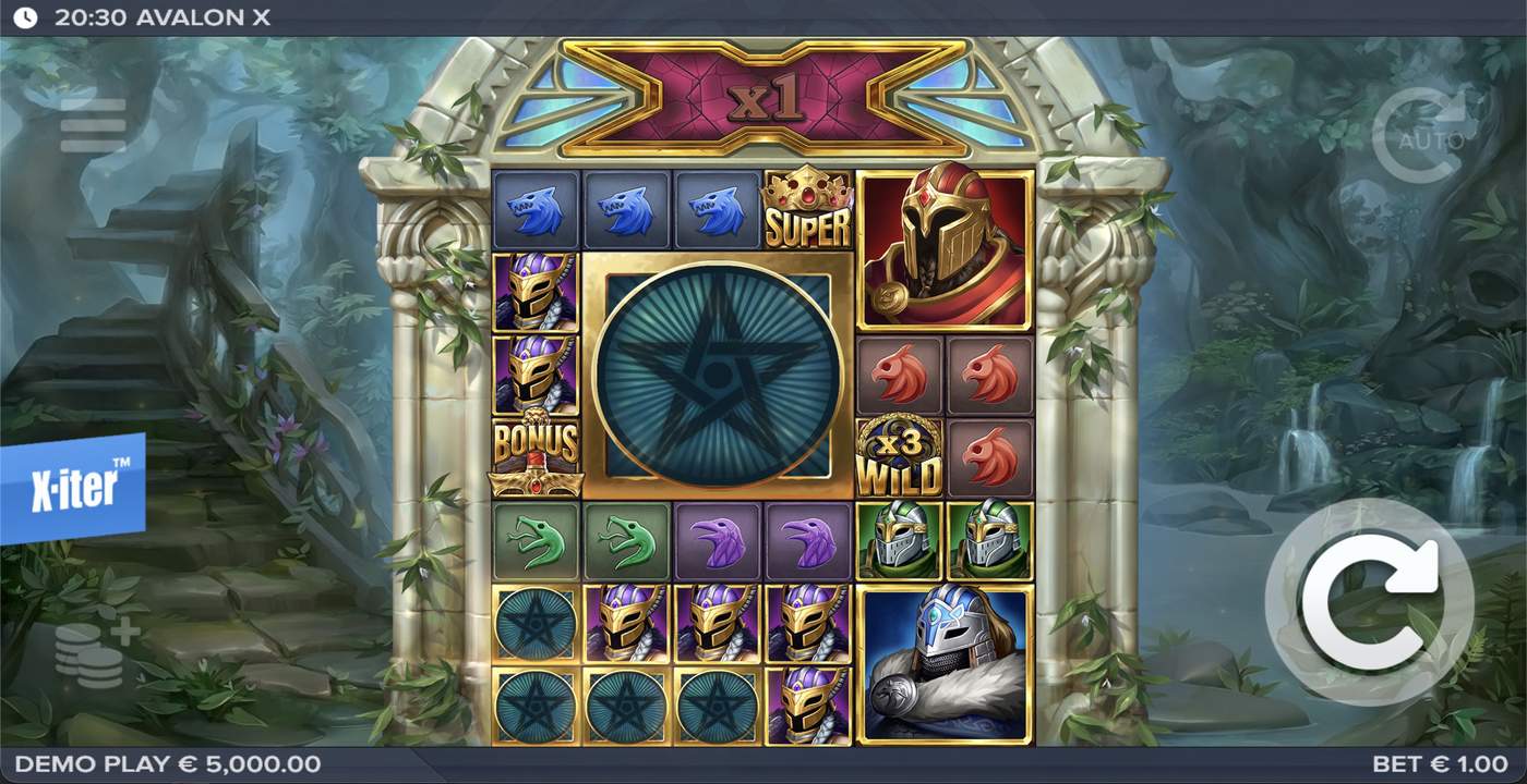 Avalon X: image of main menu