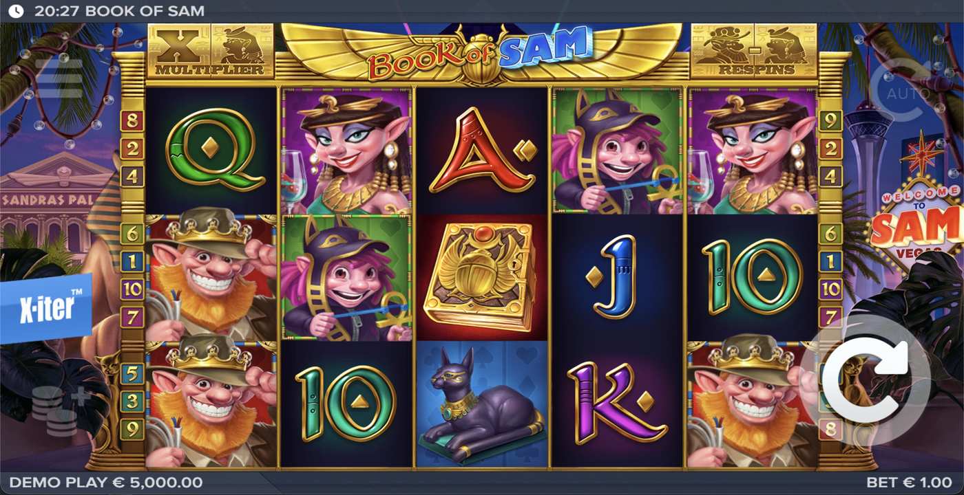 Book of Sam: image of main menu