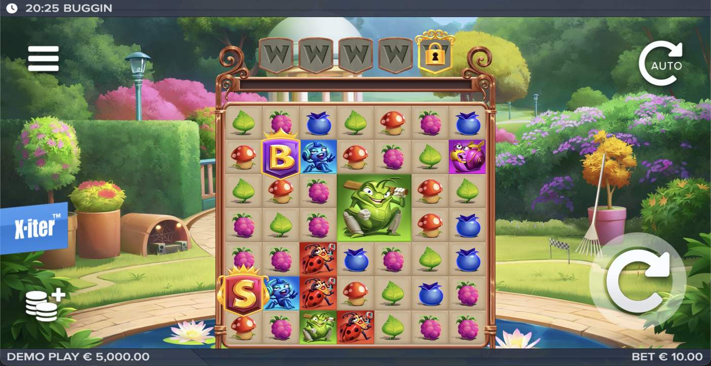 Buggin: image of main menu