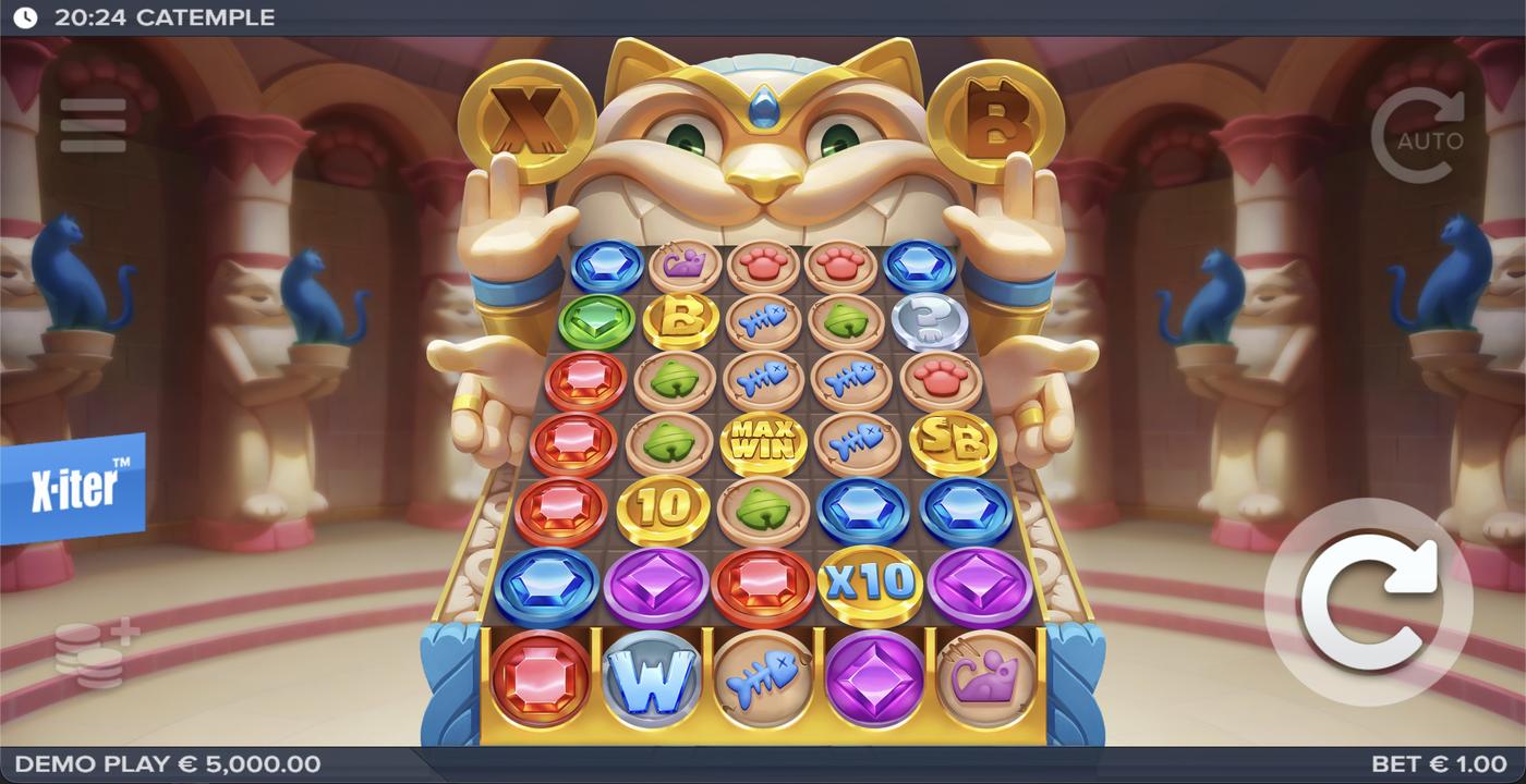 Catemple: image of main menu