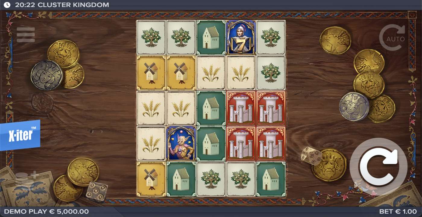 Cluster Kingdom: image of main menu