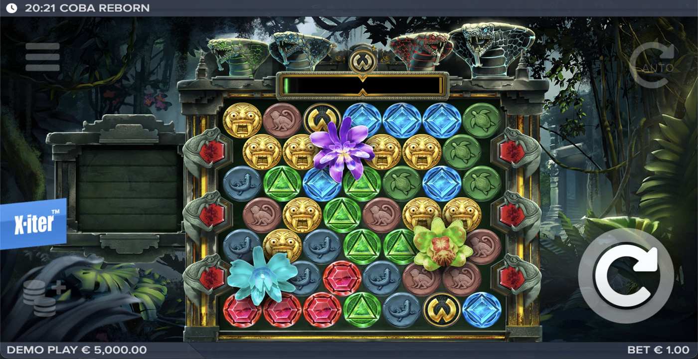 Coba Reborn: image of main menu