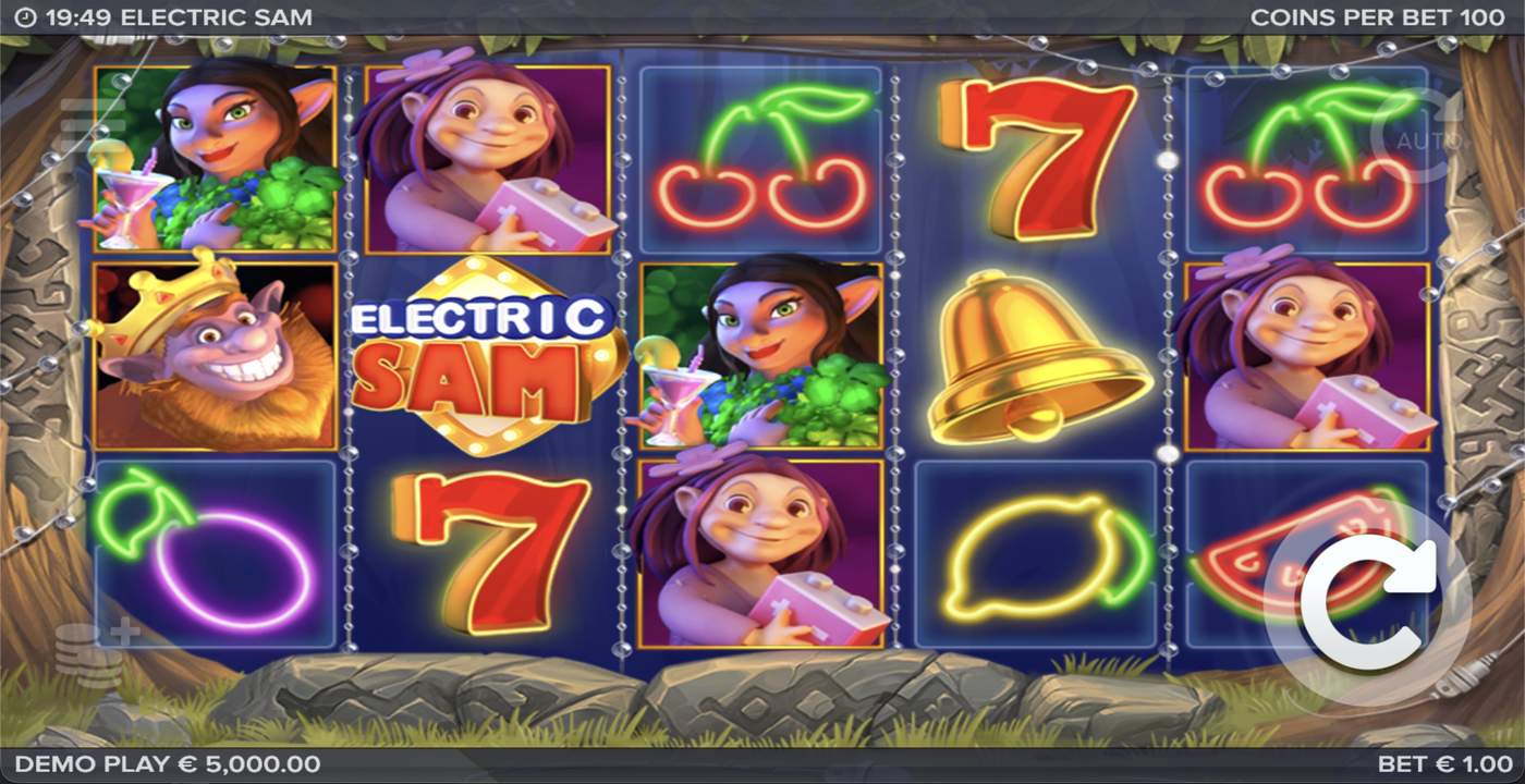 Electric SAM: image of main menu