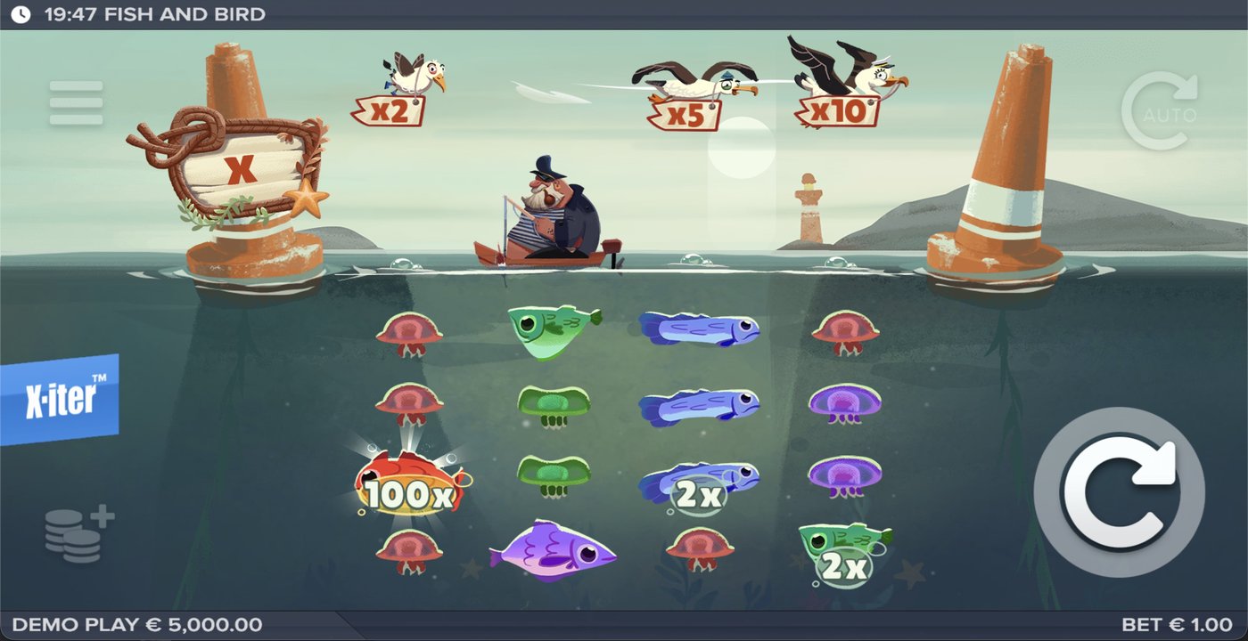Fish and Bird: image of main menu