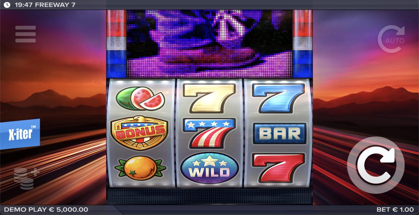 Freeway 7: image of main menu