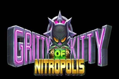Gritty Kitty of Nitropolis Online Slot Logo