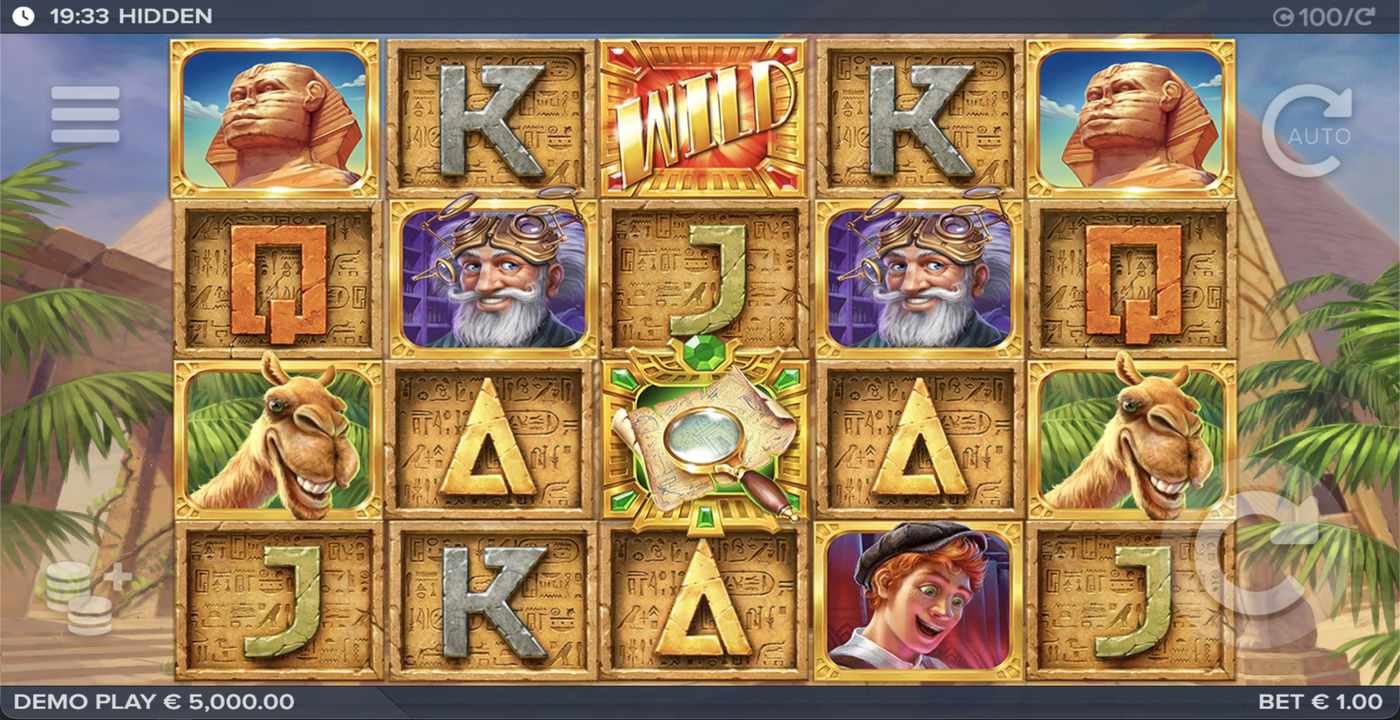 Hidden: image of main menu