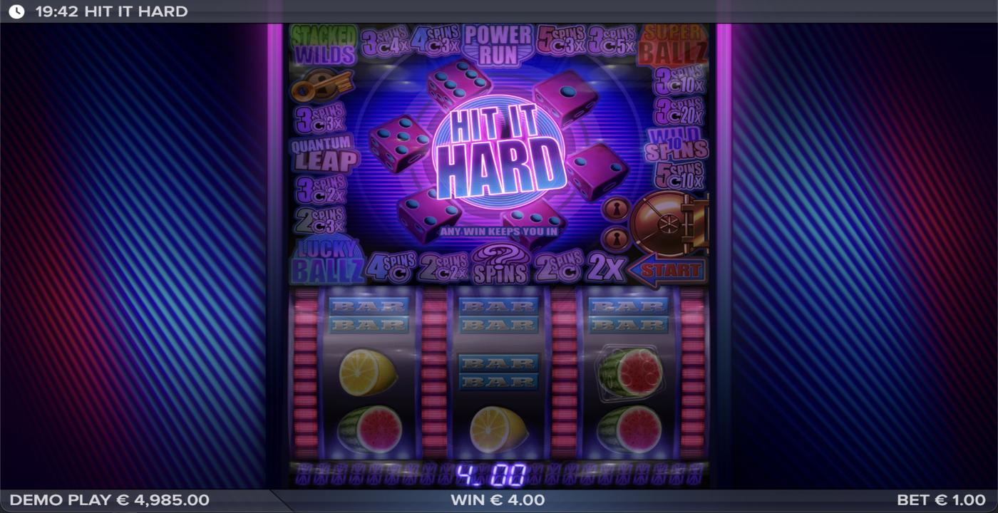 Hit It Hard: image of winning