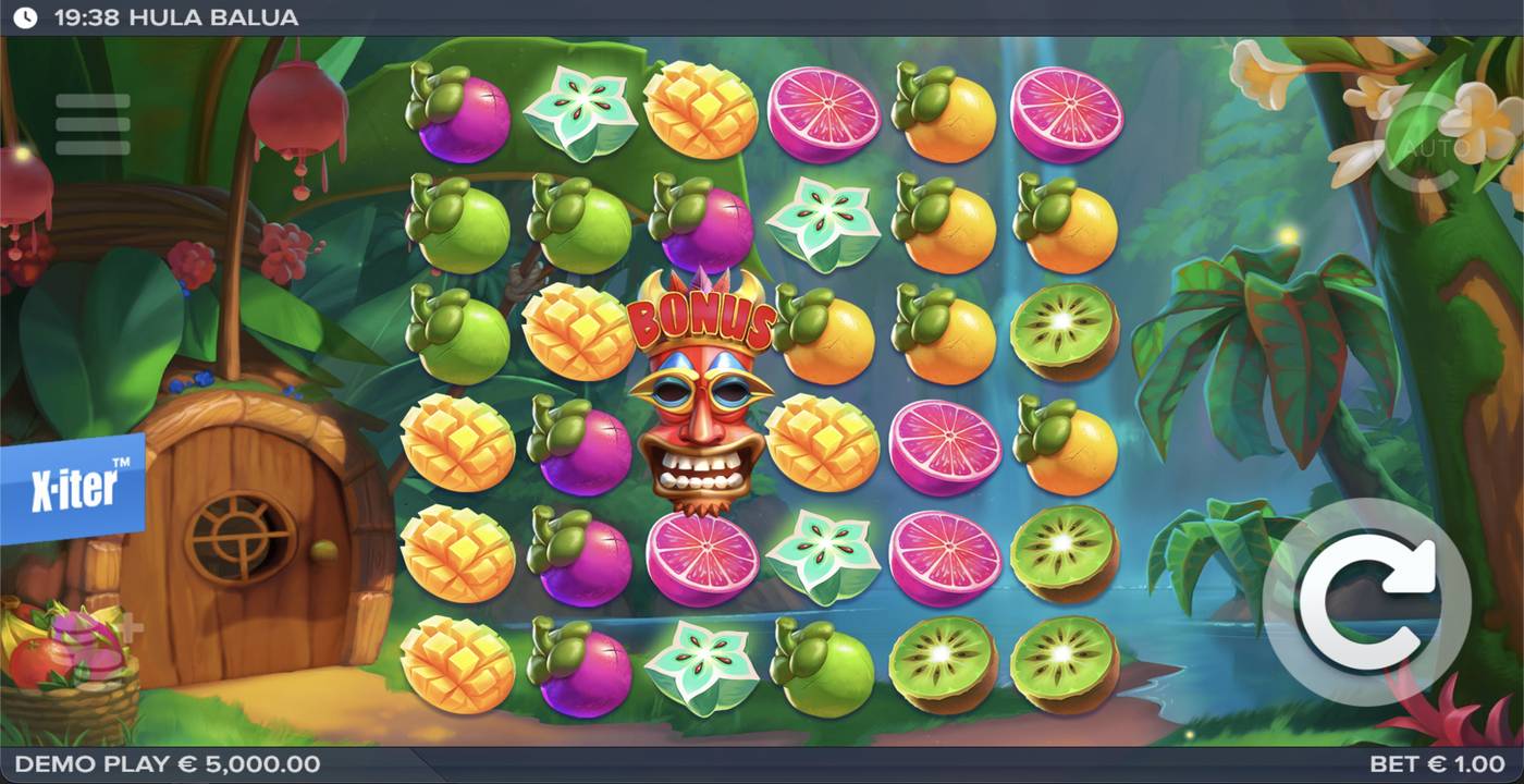 Hula Balua: image of main menu