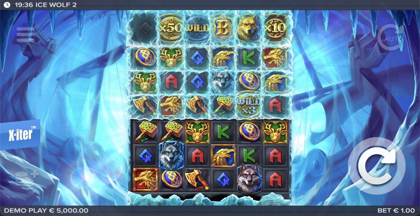 Ice Wolf 2: image of main menu