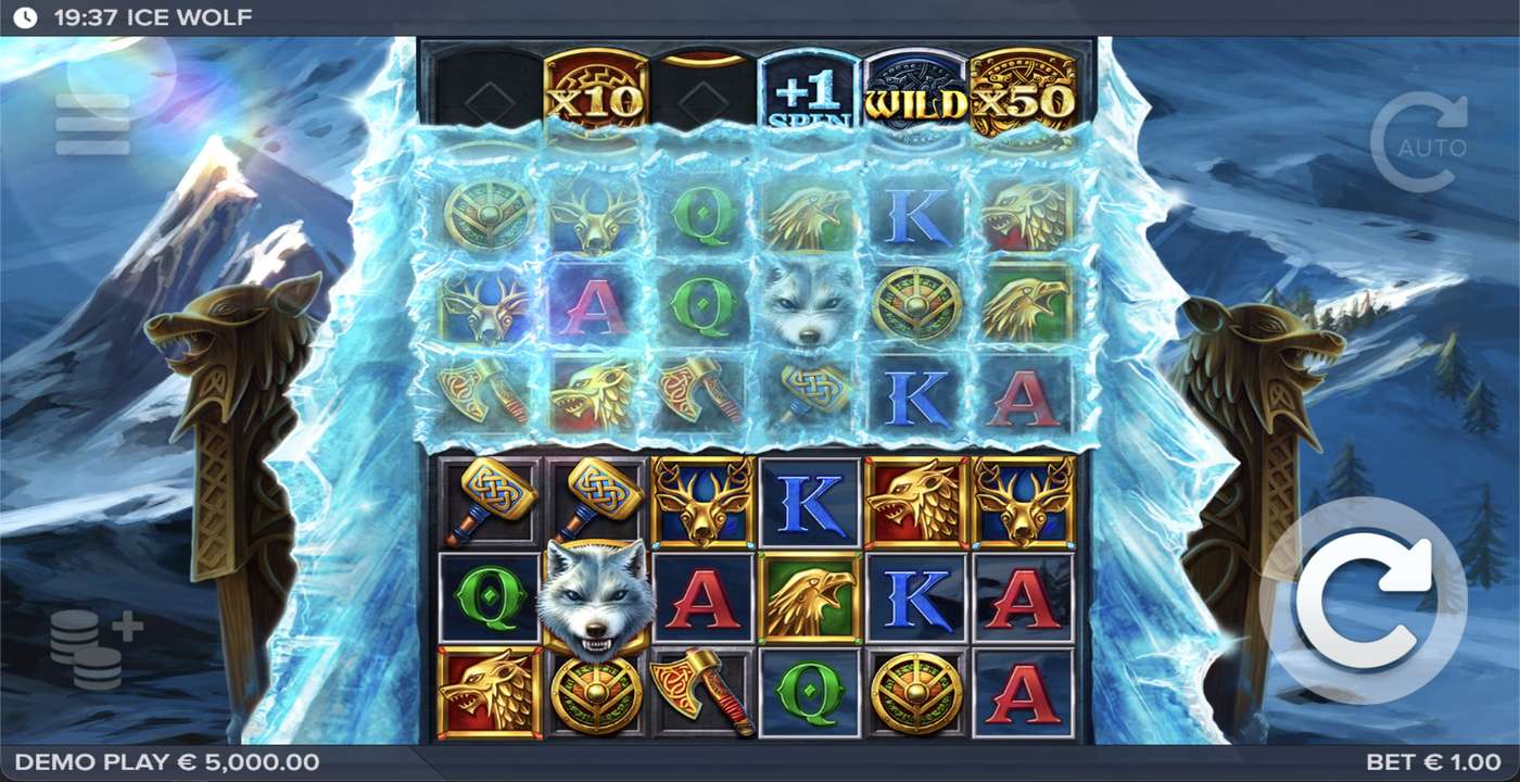 Ice Wolf: image of main menu