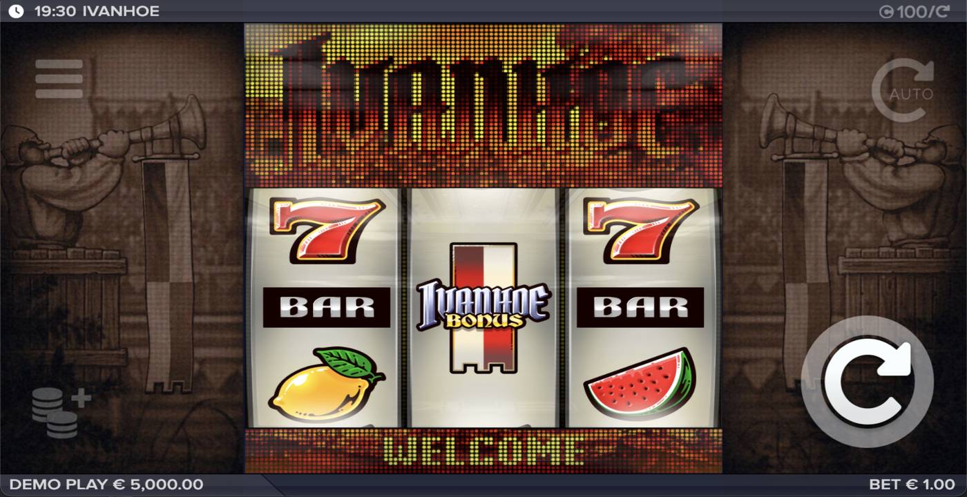Ivanhoe: image of main menu