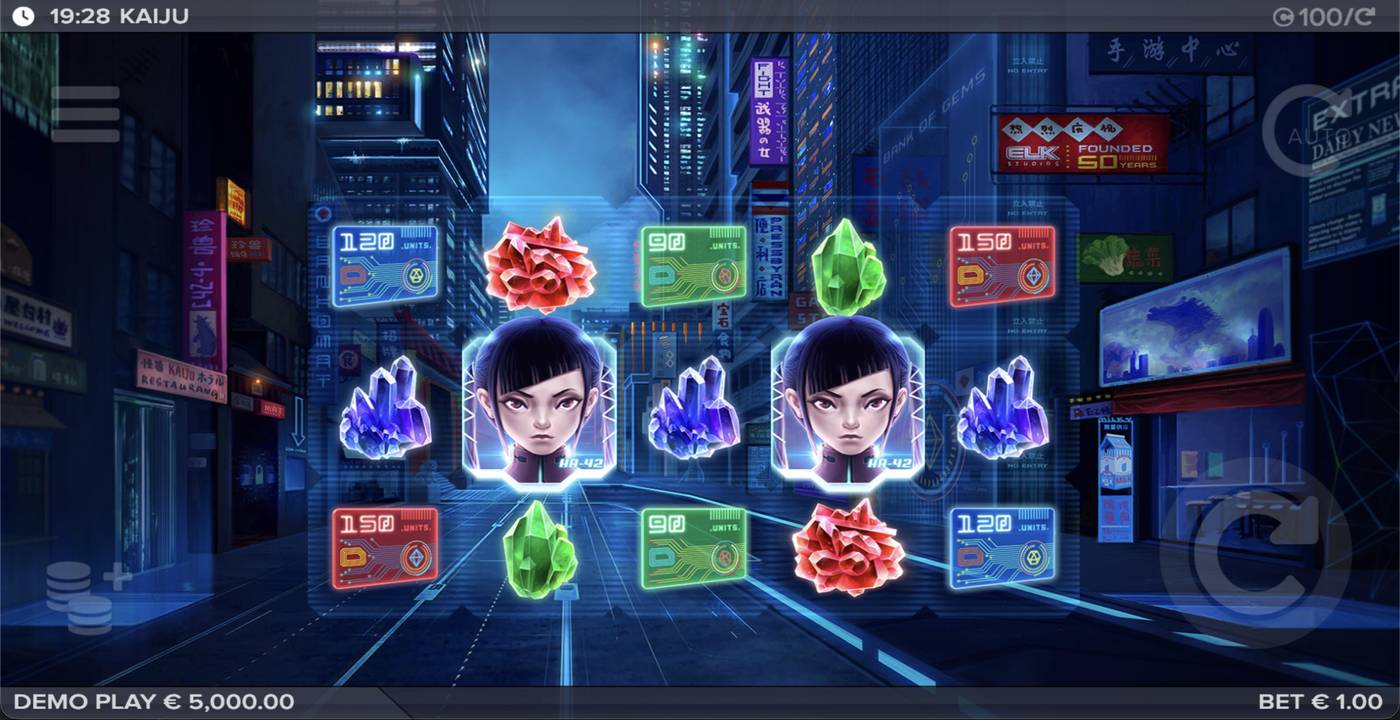 Kaiju: image of main menu