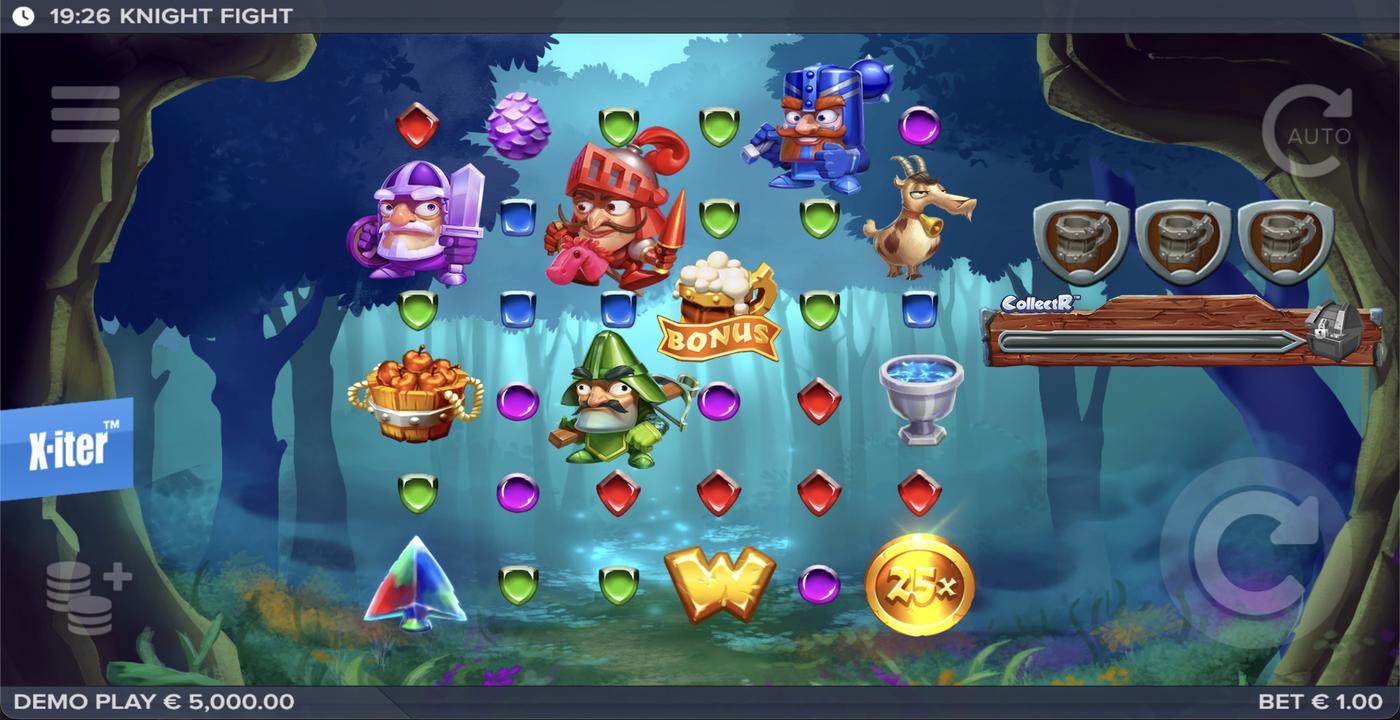 Knight Fight: image of main menu