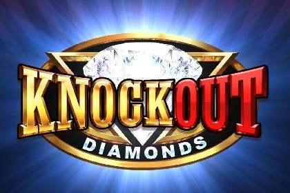 Knockout Diamonds Online Slot Logo