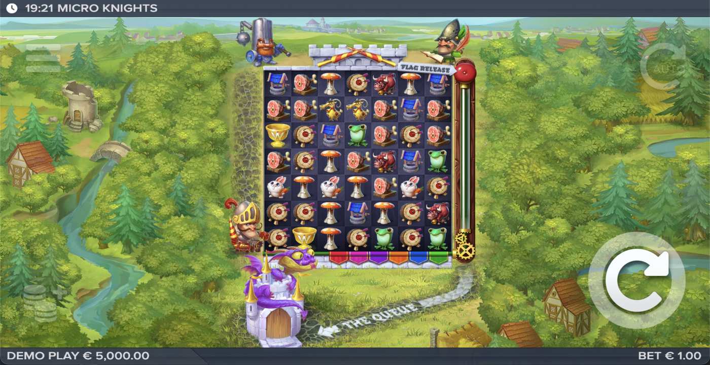 Micro Knights: image of main menu