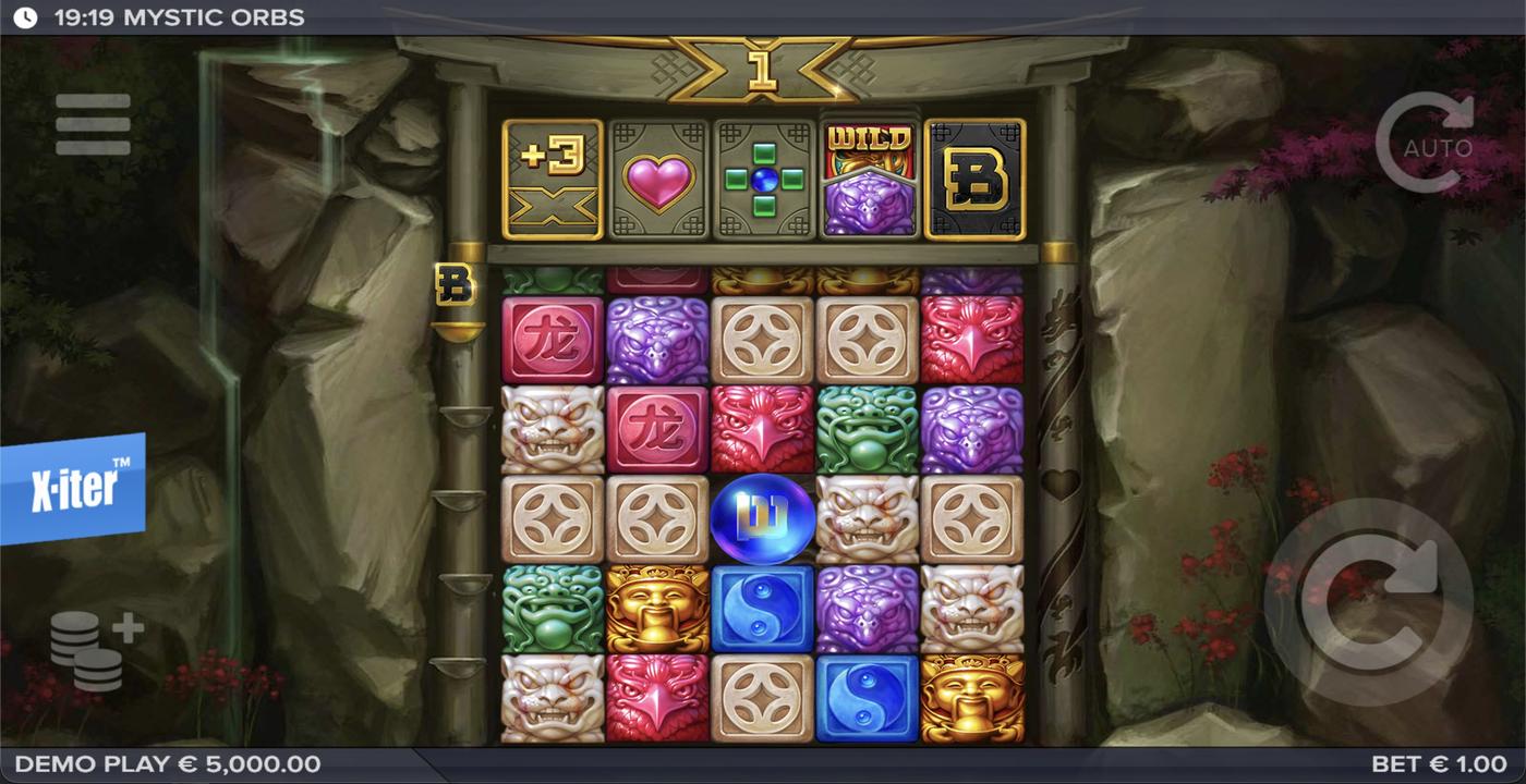 Mystic Orbs: image of main menu