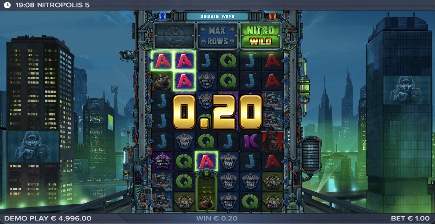 Nitropolis 5: image of winning