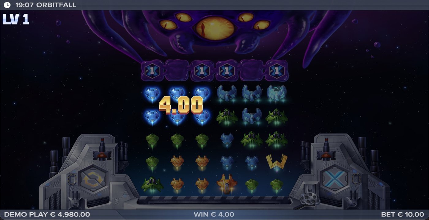 Orbitfall: image of winning