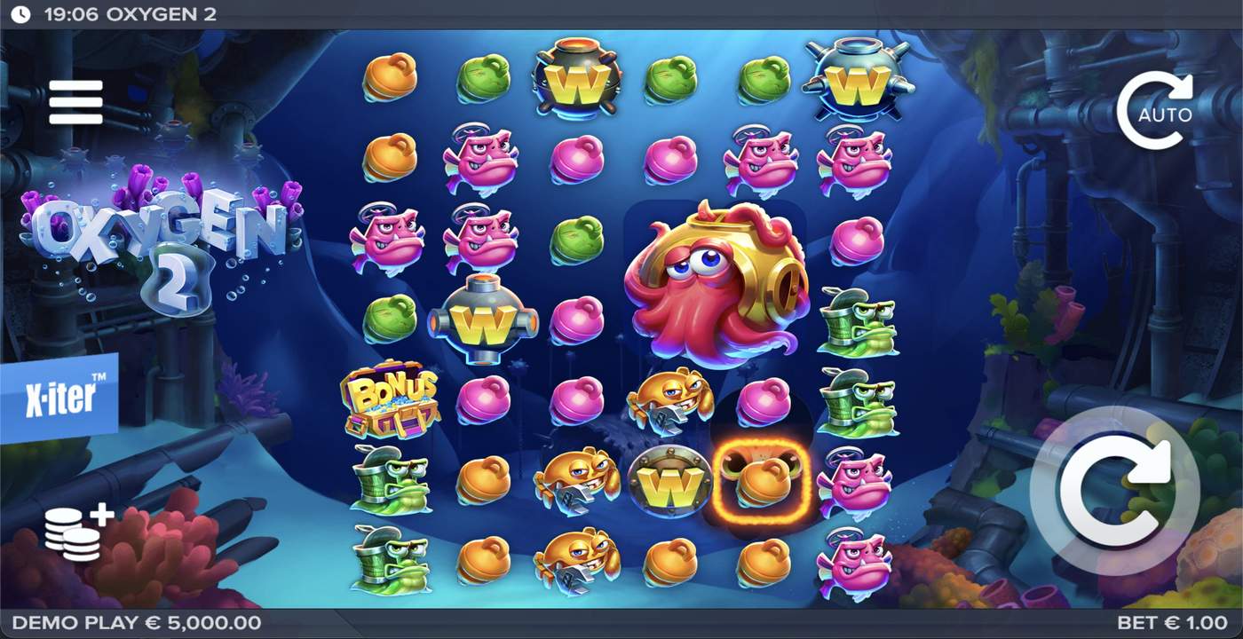 Oxygen 2: image of main menu