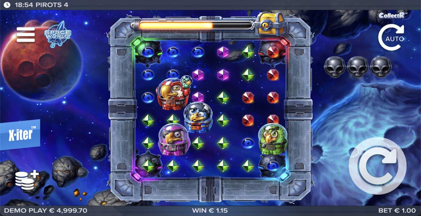 Pirots 4: image of winning