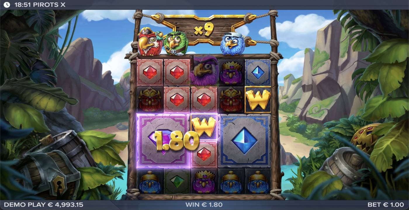 Pirots X: image of winning