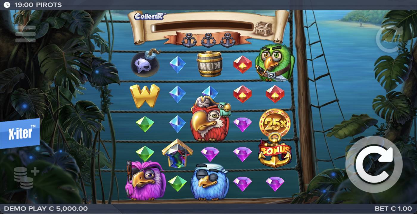 Pirots: image of main menu