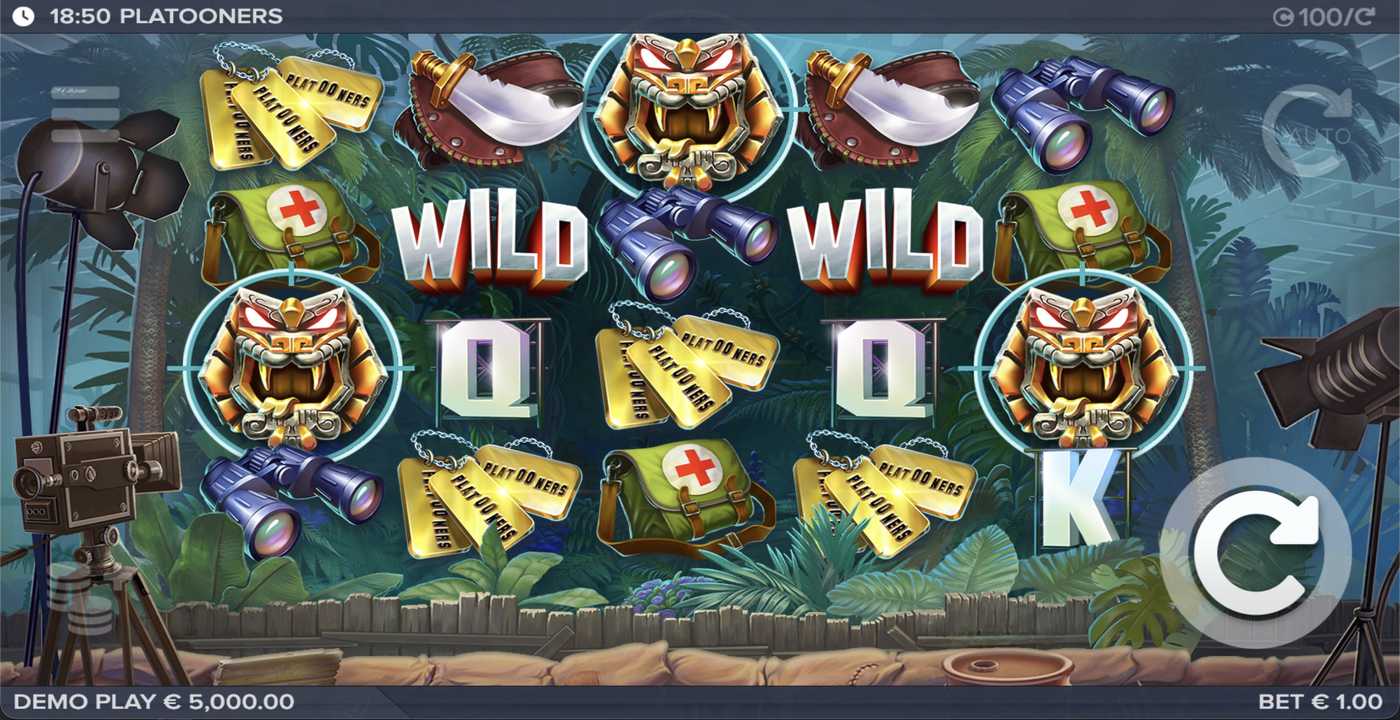 Platooners: image of main menu