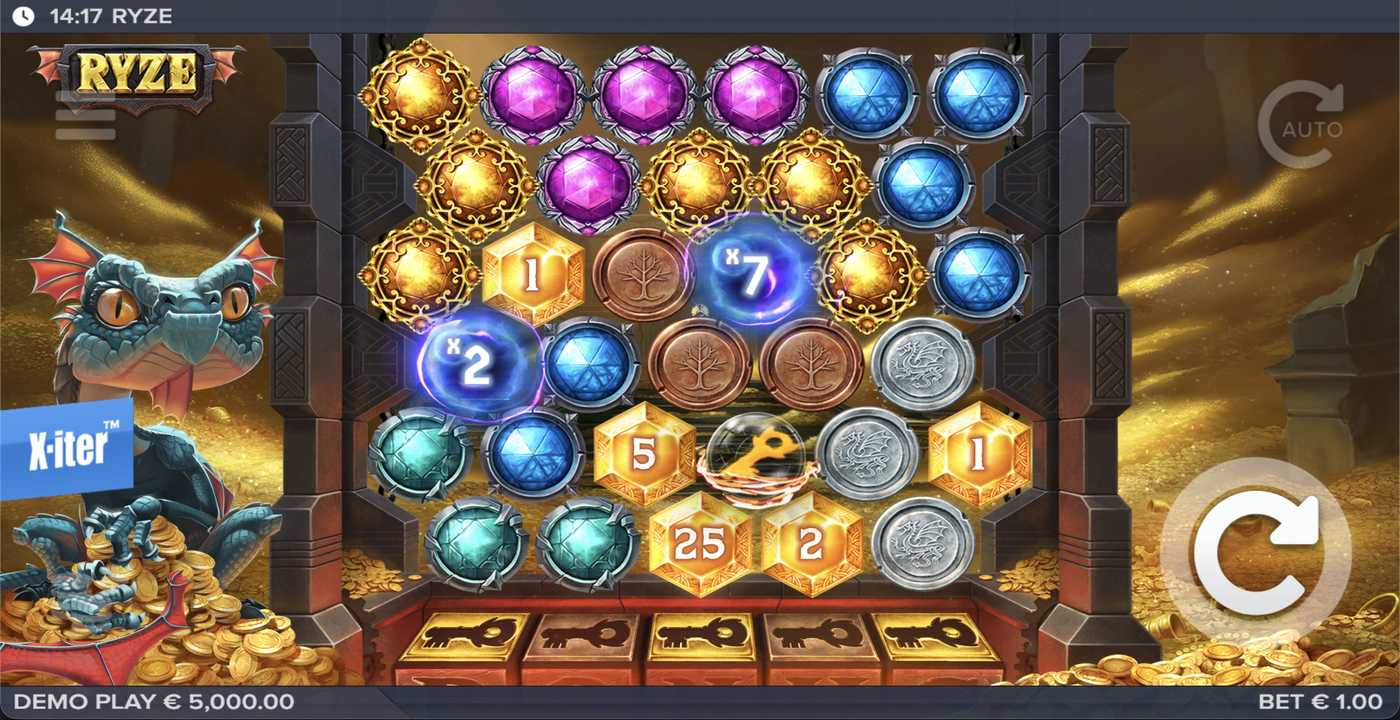 Ryze: image of main menu