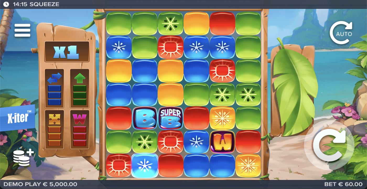 Squeeze: image of main menu