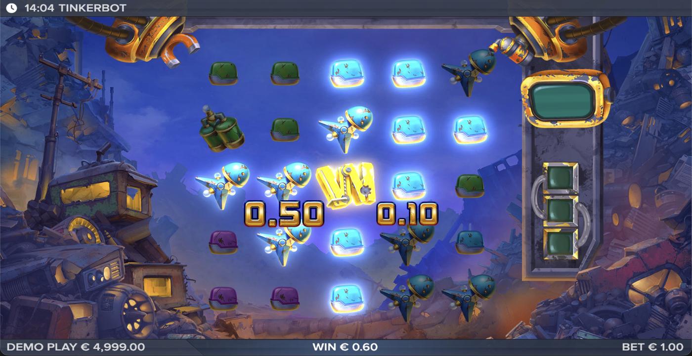Tinkerbot: image of winning