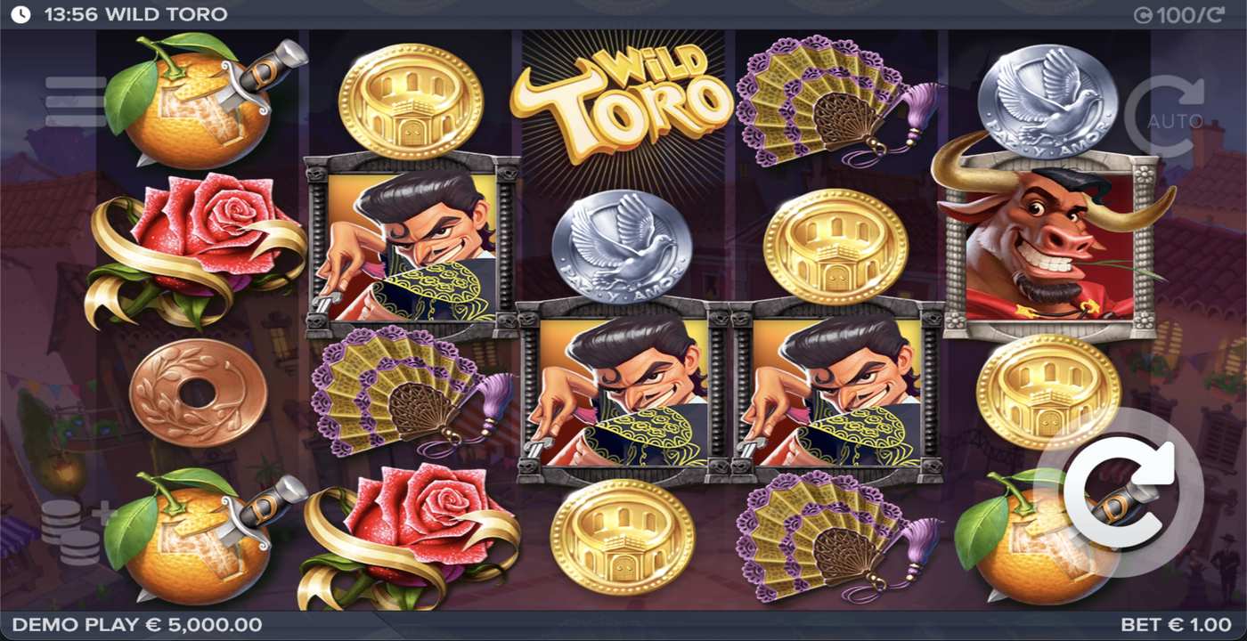Wild Toro: image of main menu