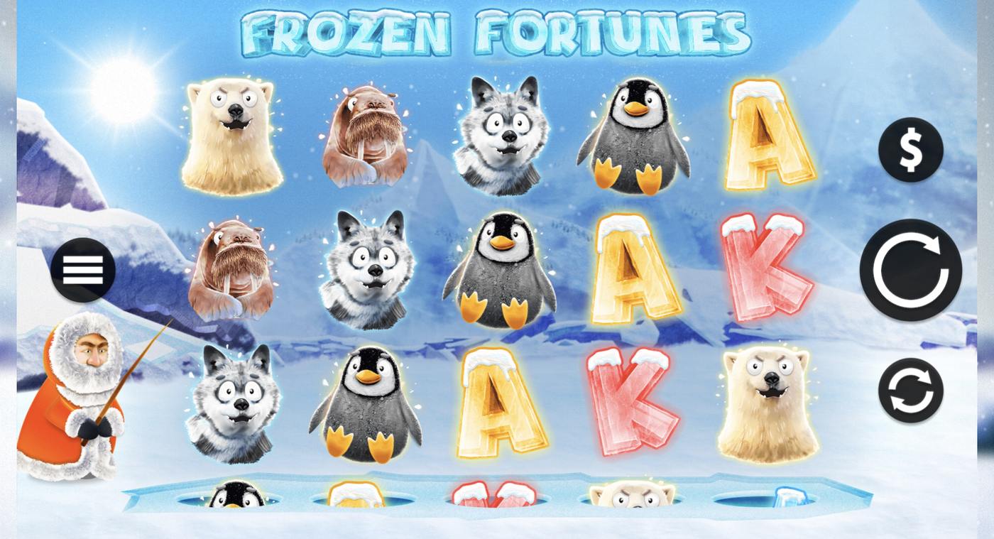 Frozen Fortunes: image of main menu