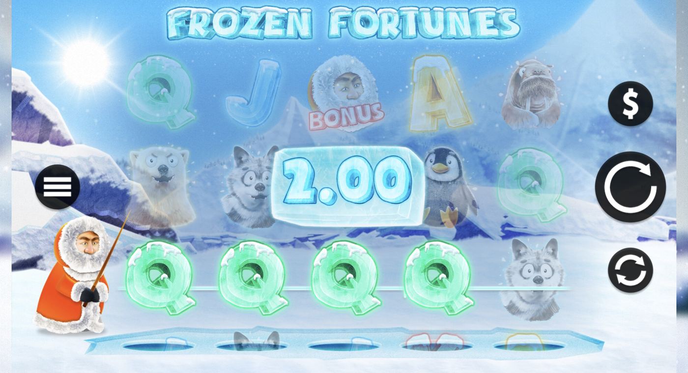 Frozen Fortunes: image of winning
