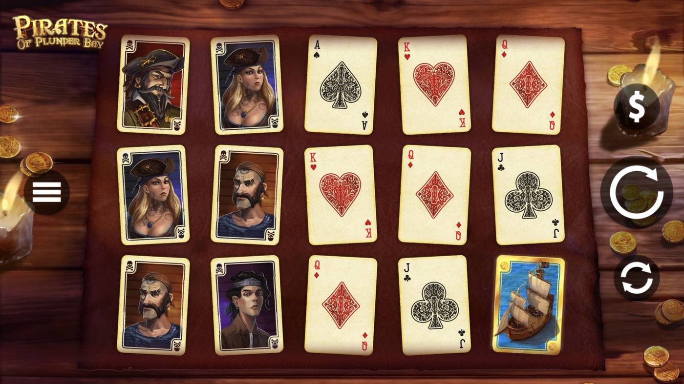 Pirates of Plunder Bay: image of main menu