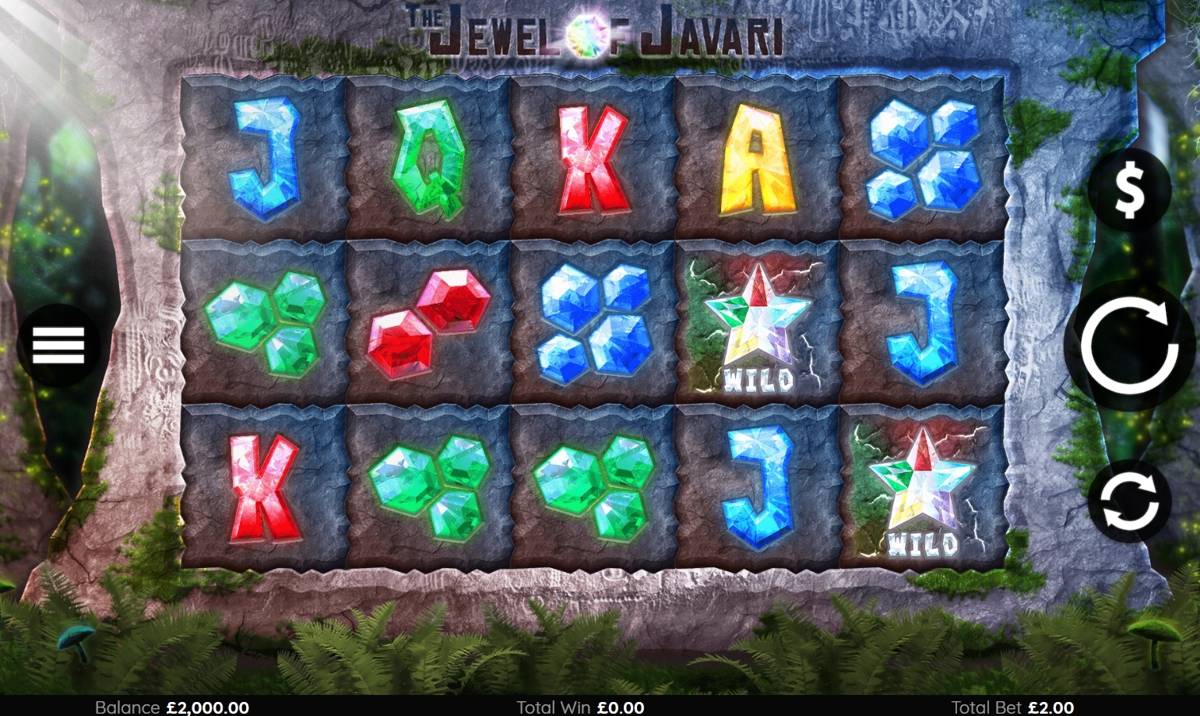 The Jewel of Javari: image of main menu