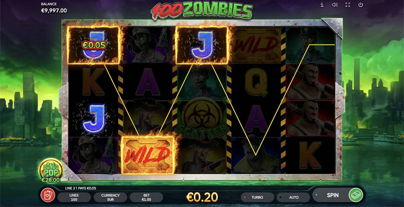 100 Zombies: image of winning