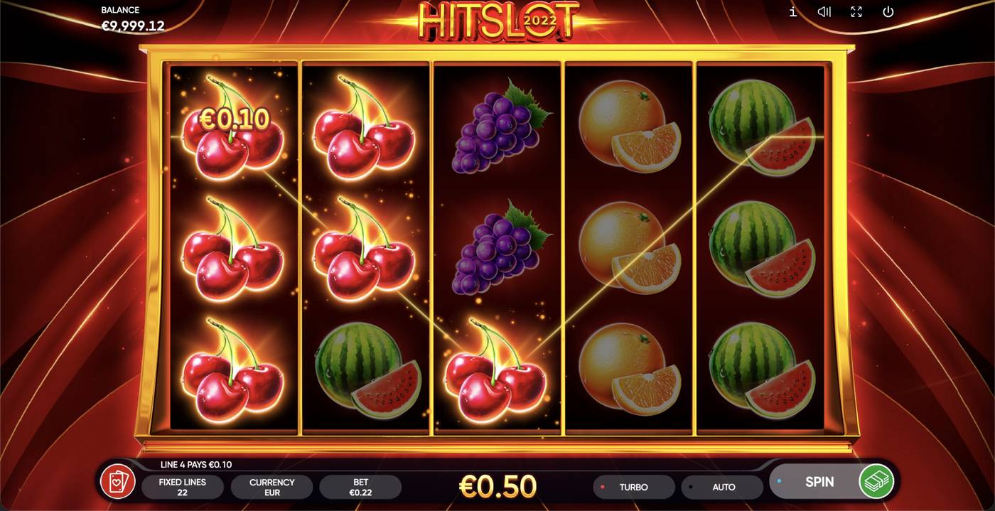 2022 Hit Slot: image of winning