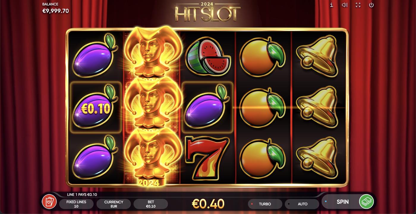 2024 Hit Slot: image of winning