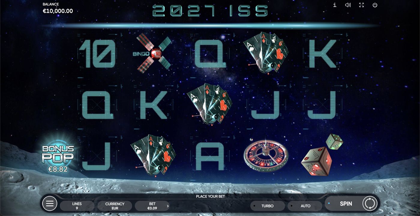 2027 ISS: image of main menu