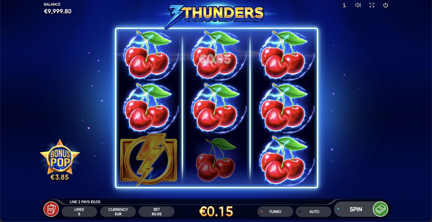3 Thunders: image of winning