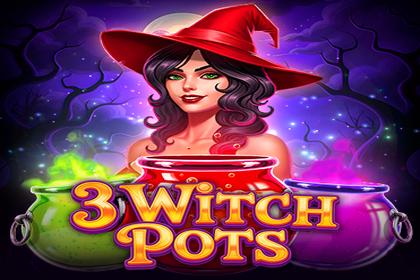 3 Witch Pots Online Slot Logo