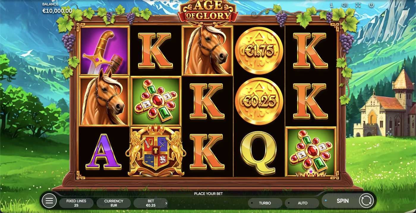 Age of Glory: image of main menu