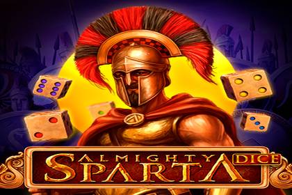 Almighty Sparta Dice Online Slot Logo