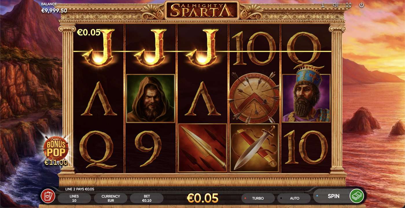 Almighty Sparta: image of winning